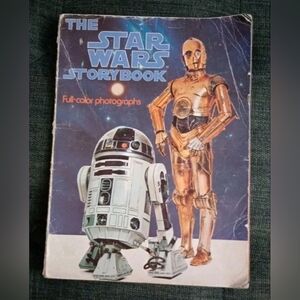 The Star Wars Storybook Paperback Vintage 1978 Full Color Photos